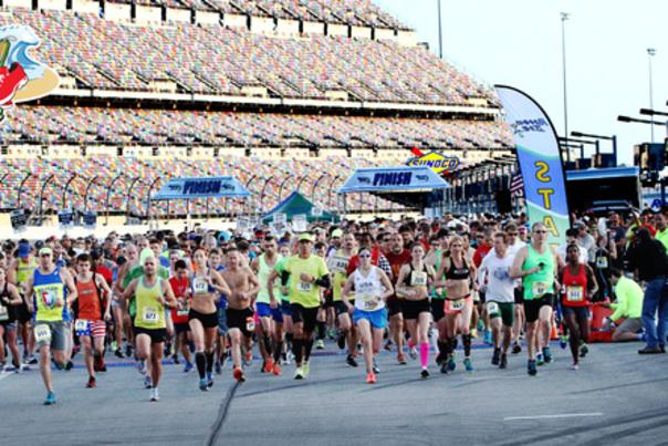 Daytona Beach Half Marathon at Daytona International Speedway
