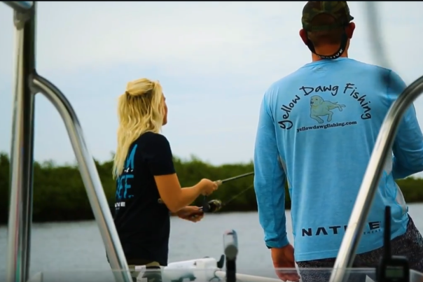 Fishing in the Daytona Beach area.