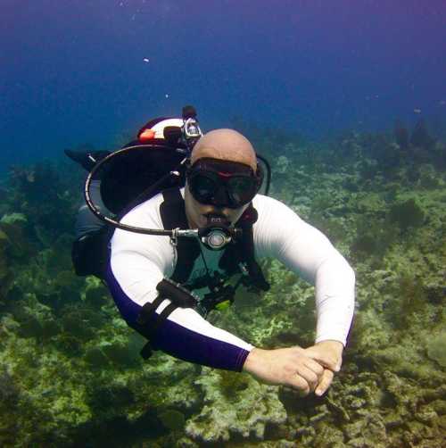 Scuba diving