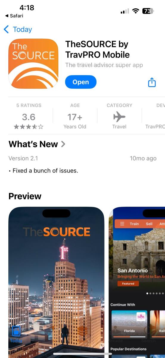 TravMedia Training Slide 1