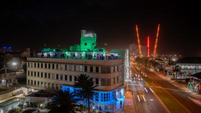 Nightlife Shot - Streamline and Screamers Park