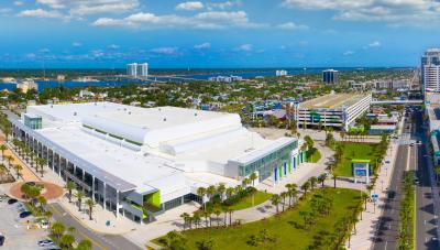 Aerial of Ocean Center - Convention Conplex