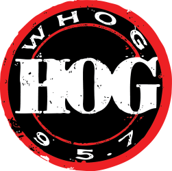 WHOG "the Hog" 95.7 FM logo