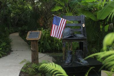 Vietnam Memorial at Ormond Memorial Art Museum and Gardens