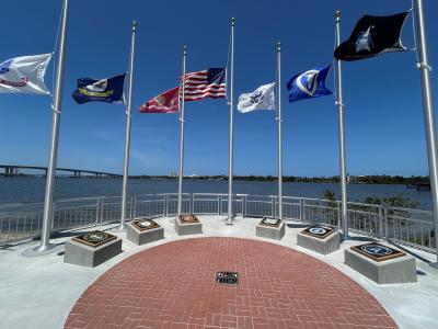 Veterans Memorial Plaza in Daytona Beach, FL