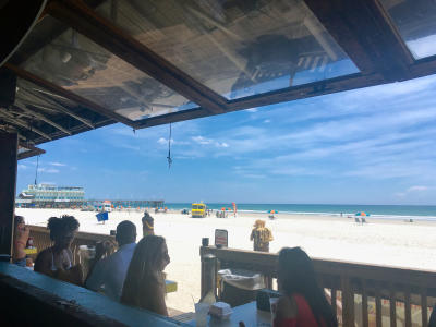 Ocean Deck beach view
