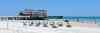 Daytona Beach Pier on the ocean in Daytona Beach, Florida.