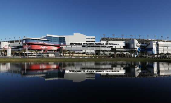 Speedway reflection
