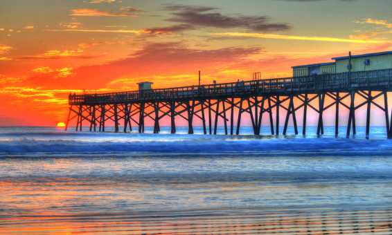 Sunrise at Sunglow Pier