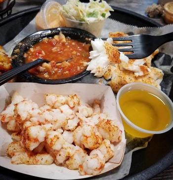 Captain's Platter at Hull's Seafood.