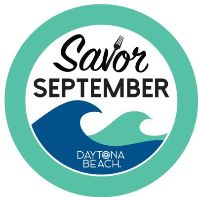 Logo for Savor September in Daytona Beach
