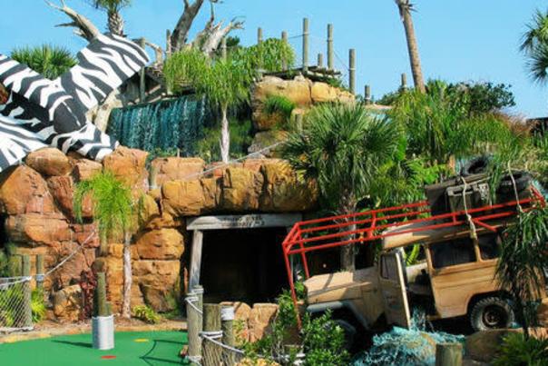 Putt Putt Golf at Congo River Adventure Golf in Daytona Beach Shores