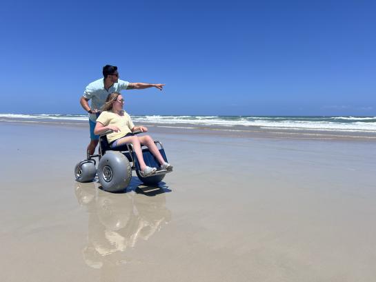 Beach Accessibility - Beach Wheelchair