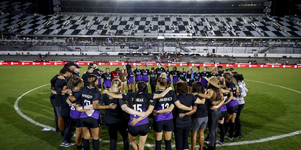 Soccer at Daytona International Speedway