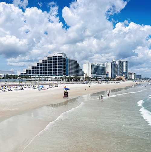 Daytona Beach area Hotels and Beach