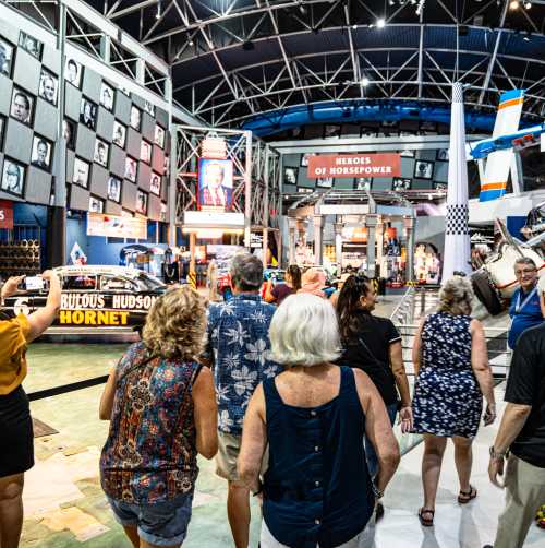 Tour Operators at the Motorsports Hall of Fame of America at Daytona International Speedway.