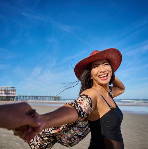 Lady on Beach