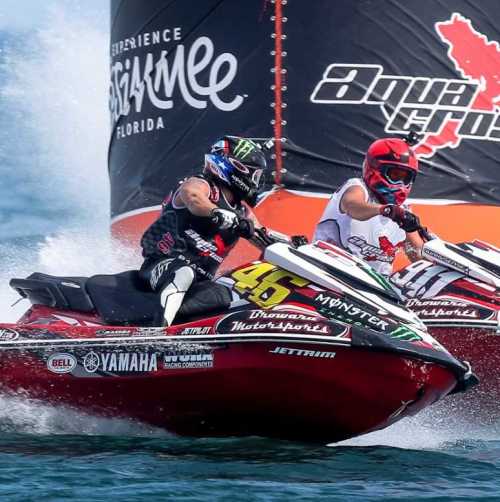 The P1AquaX professional jet skiing competition is a growing sport in Daytona Beach