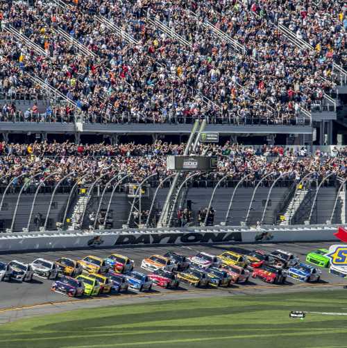 Racing at Daytona International Speedway