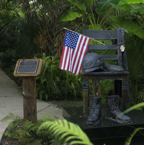 Vietnam Memorial at Ormond Memorial Art Museum and Gardens
