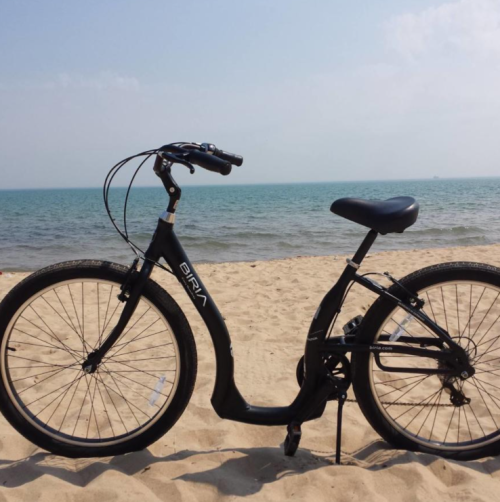 Ebike on Daytona Beach