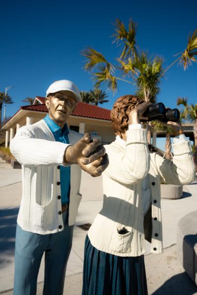 Art Imitates Life Sculptures are located along Granada Blvd. in Ormond Beach
