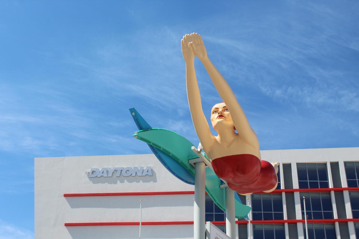 Jantzen Girl sculpture at ONE DAYTONA