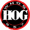 WHOG 95.7 FM logo