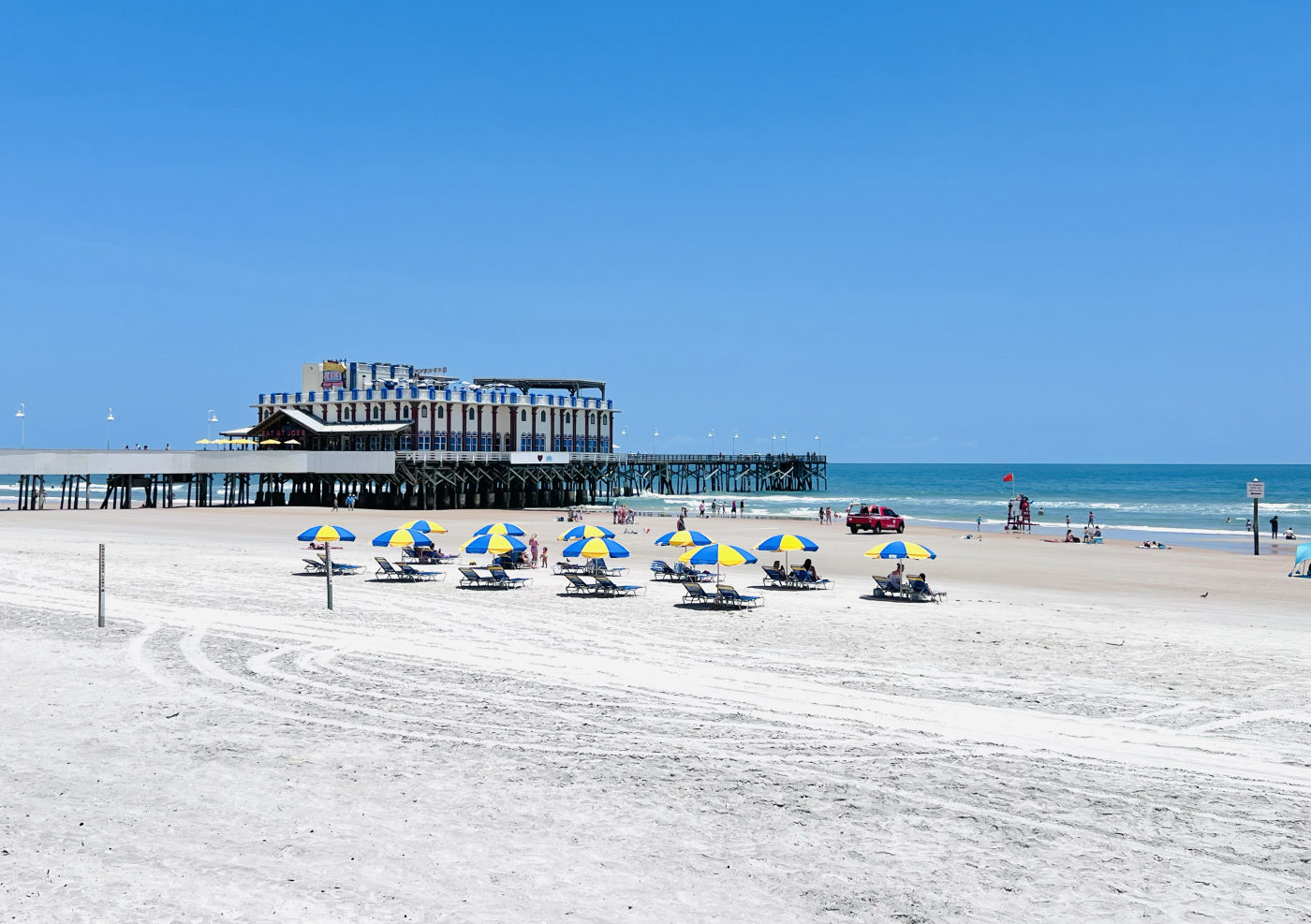 The Daytona Beach Boardwalk and Pier — a short drive for dining, games, and entertainment