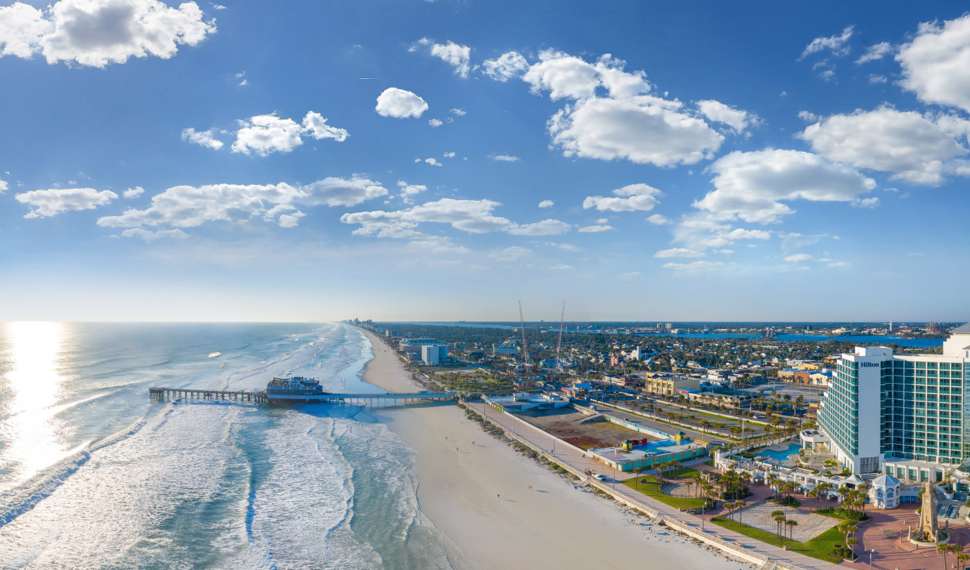 The Main Street Pier — a Daytona Beach landmark just minutes away