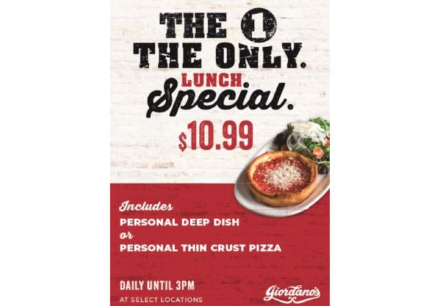 Daily Lunch Special
