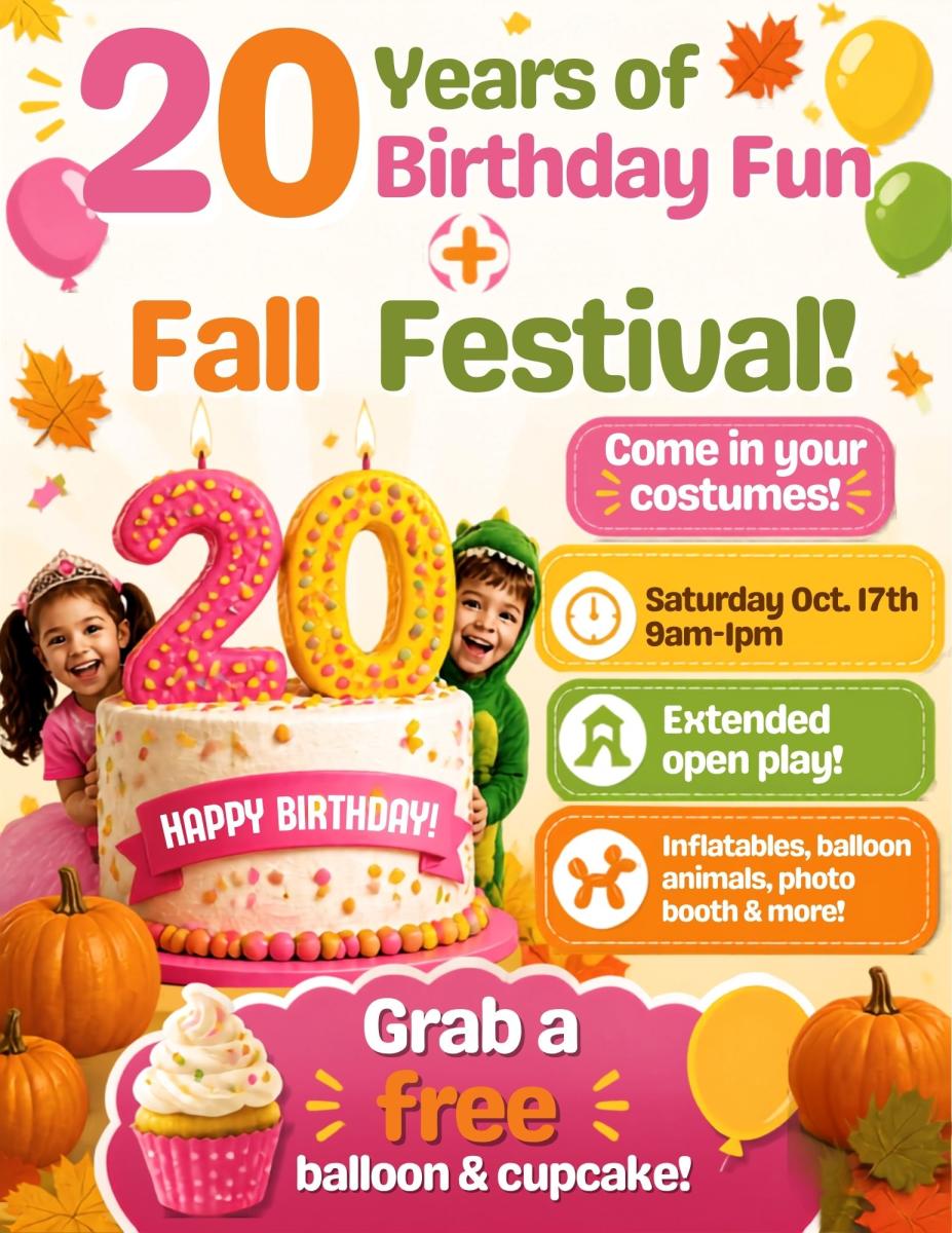 20th Birthday Celebration and Fall Festival - Family event in Des Moines, Iowa