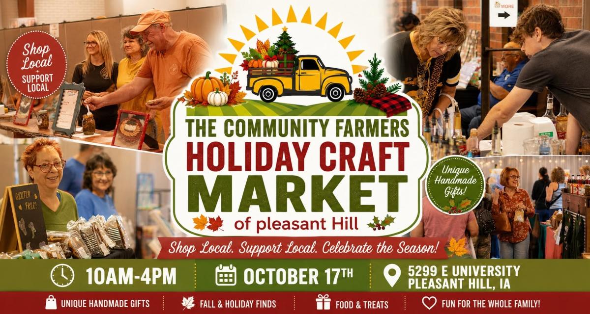 Community Farmers Holiday Craft Market of Pleasant Hill