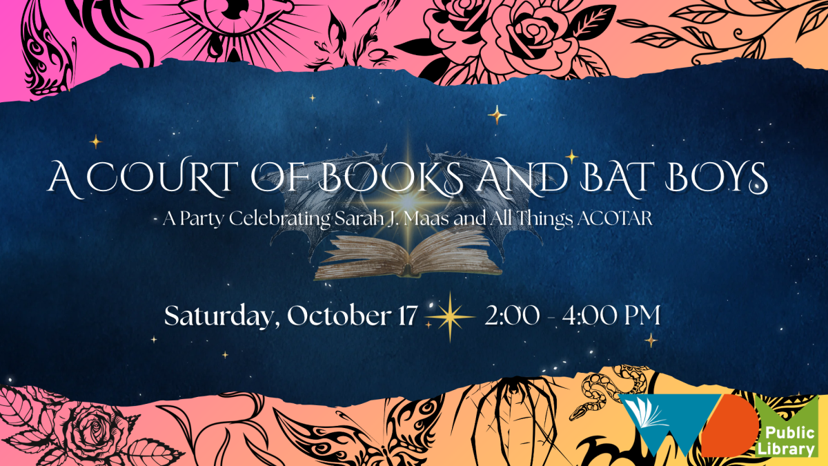 A Court of Books and Bat Boys: A Party Celebrating Sarah J. Maas and All Things ACOTAR - Arts event in Des Moines, Iowa