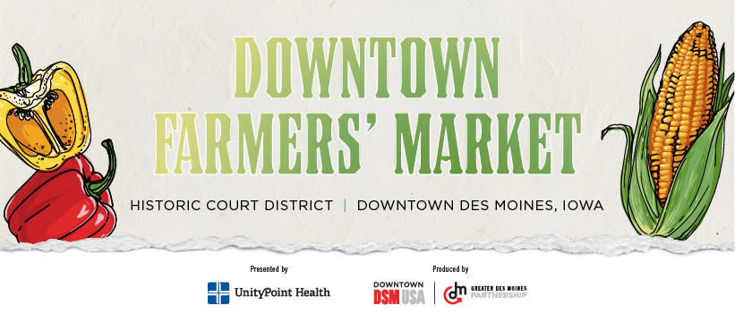Downtown Fall Des Moines' Farmers Market