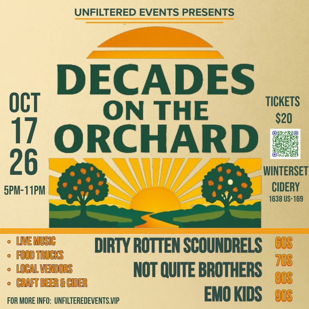 Decades on the Orchard Music Festival - Music event in Des Moines, Iowa