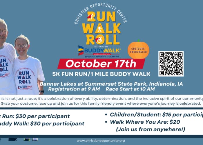 Christian Opportunity Center's (COC) Run/Walk/Roll 5K & 1-Mile Buddy Walk