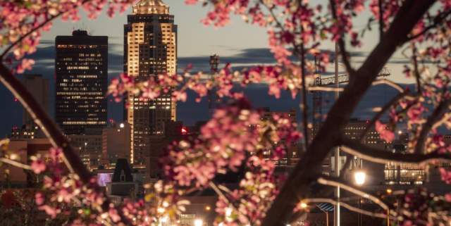 Spring in Des Moines