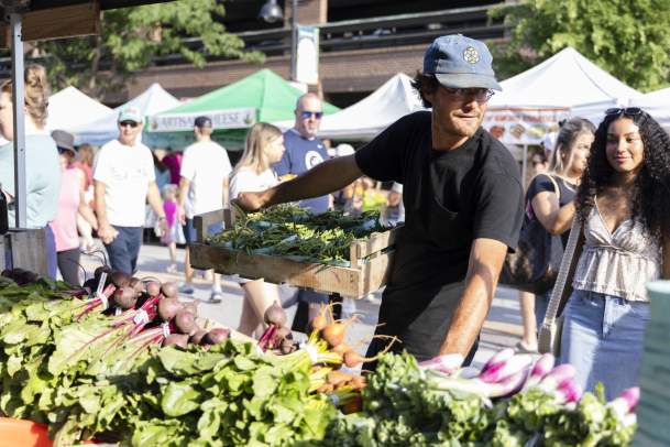 Local Vendor at DSM Farmers Market
