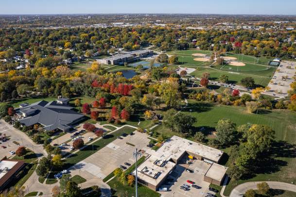 Urbandale Drone Shot