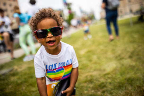 Pridefest child