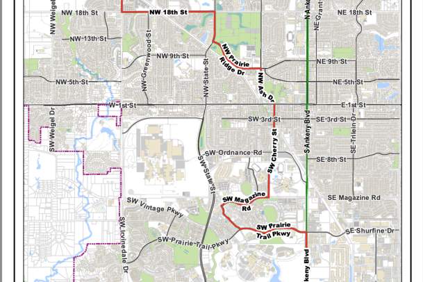 ankeny route map