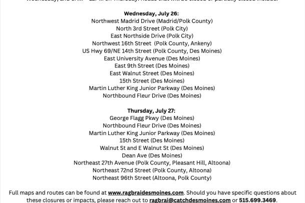 Impact Notices - RAGBRAI