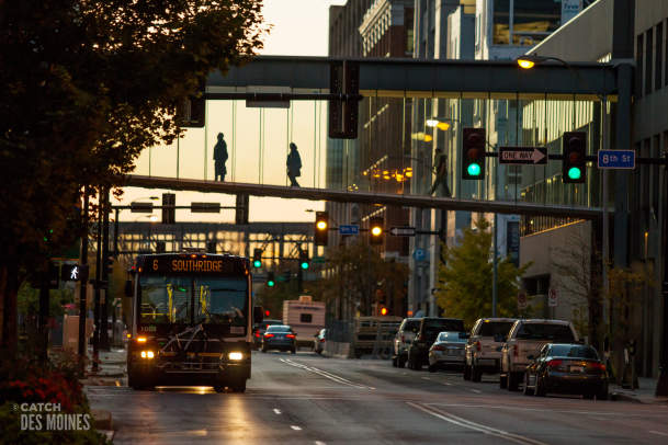 Downtown Des Moines Skywalks