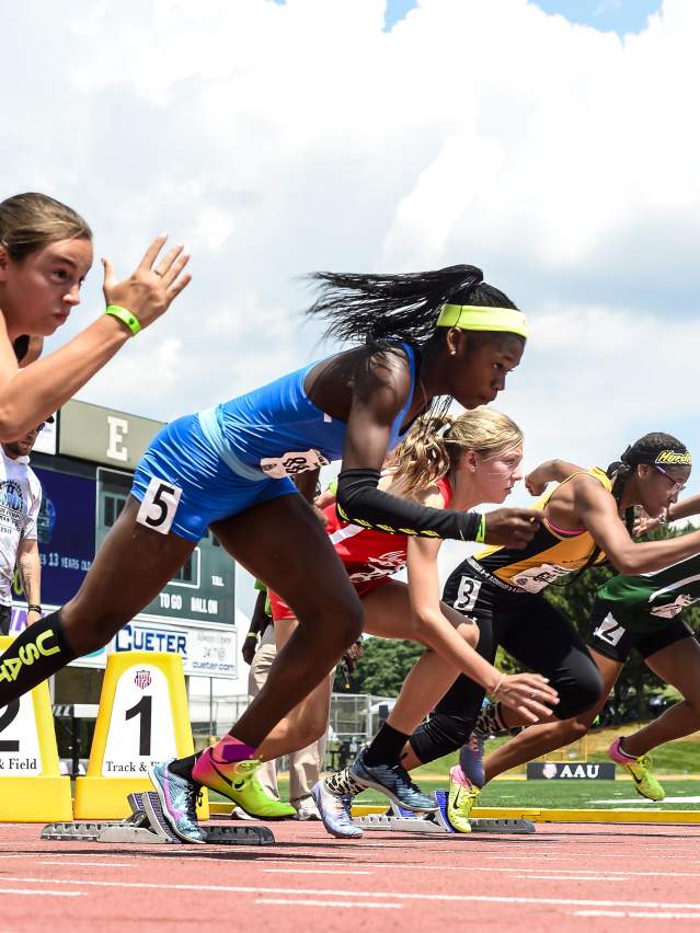 AAUJO girls track 2017