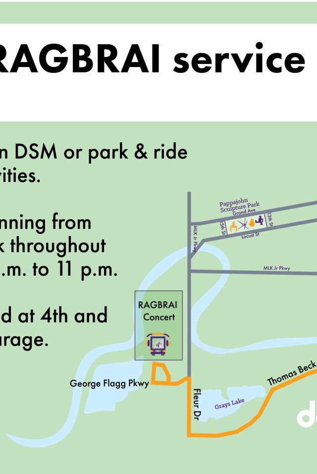 DART RAGBRAI service