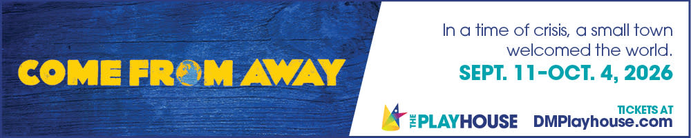 Des Moines Playhouse Banner Ad – August 2026