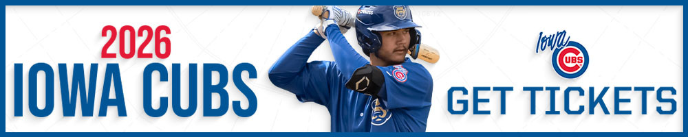 Iowa Cubs Event Banner – July 2026