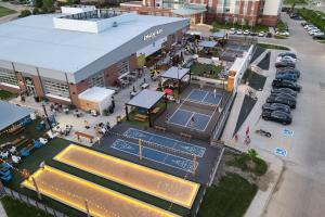 Overview of Smash Park Patio