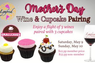 Mother's Day Wine and Cupcake Pairing